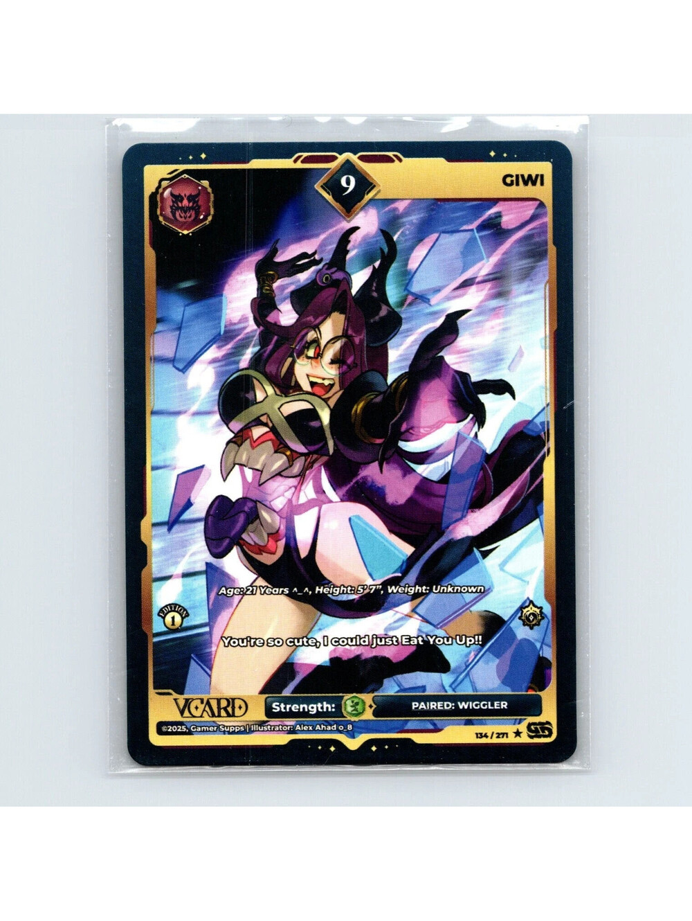 VCard Divine Chaos 1st Edition - Giwi 9 134/271